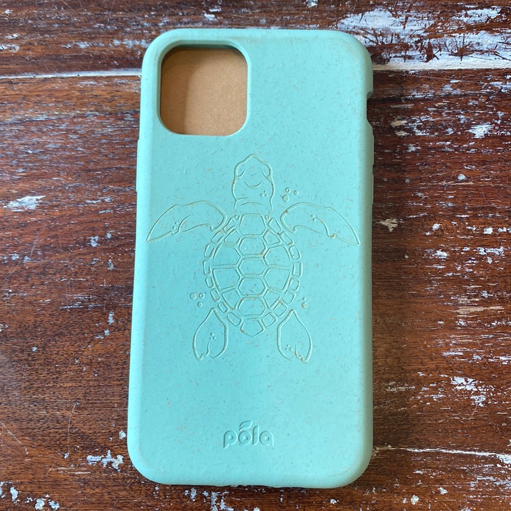 NEW Pela Ocean Turquoise Turtle iPhone 11 Pro Case 🐢